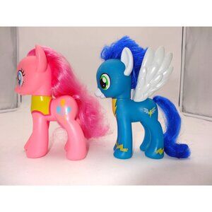 My Little Pony  6” Soarin and Pinkie Pie Wonderbolt Brushable Figure Target 2010
